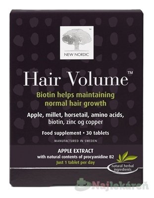 E-shop NEW NORDIC HAIR VOLUME pre zdravé vlasy a nechty 30tbl