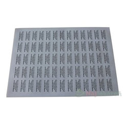 ETIKETA "Kelímok neotvárajte" - FAGRON papierový hárok (65 etikiet) 1ks