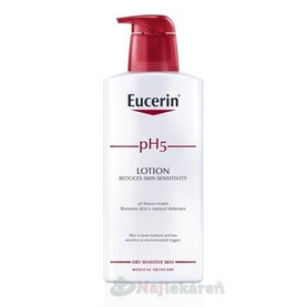 Eucerin pH5 Telové mlieko pre citlivú pokožku 400ml