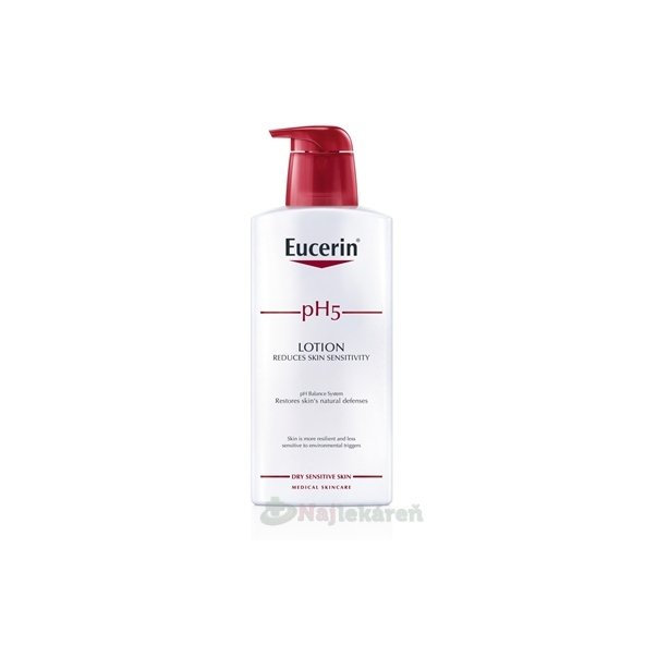 Eucerin pH5 Telové mlieko pre citlivú pokožku 400ml