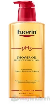 E-shop Eucerin pH5 Sprchový olej na citlivú pokožku 400ml