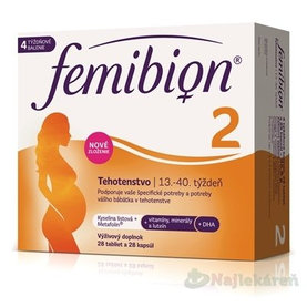 Femibion 2 Tehotenstvo 28 tbl + 28 cps