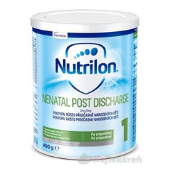 Nutrilon 1 NENATAL POST DISCHARGE (po prepustení) špeciálne dojčenské mlieko, 400g