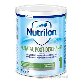 Nutrilon 1 NENATAL POST DISCHARGE (po prepustení) špeciálne dojčenské mlieko, 400g