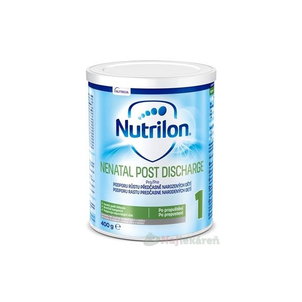 Nutrilon 1 NENATAL POST DISCHARGE (po prepustení) špeciálne dojčenské mlieko, 400g