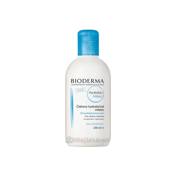 BIODERMA Hydrabio čistiace mlieko 250ml
