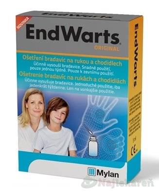 E-shop EndWarts ORIGINAL roztok na odstraňovanie bradavíc 5 ml