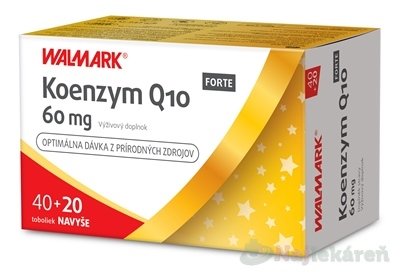 E-shop WALMARK Koenzym Q10 FORTE 60 mg PROMO 2019 cps 40+20