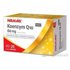 WALMARK Koenzym Q10 FORTE 60 mg 50+10cps