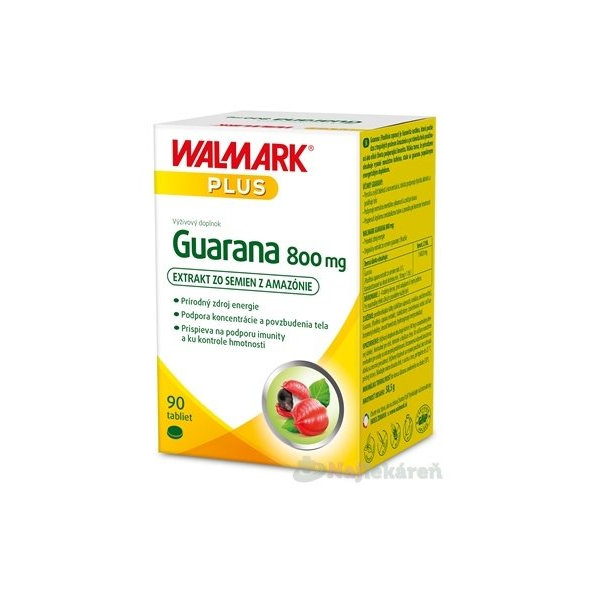 WALMARK Guarana 800 mg, tbl 1x90 ks