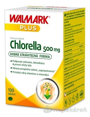 E-shop WALMARK Chlorella 500 mg (inov. obal 2019) 1x100 ks