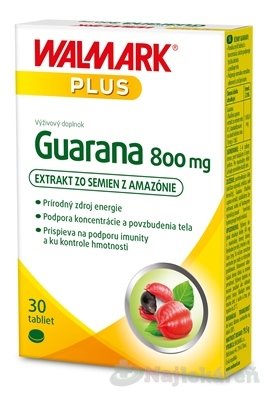 E-shop WALMARK Guarana 800 mg (inov. obal 2019) 1x30 ks