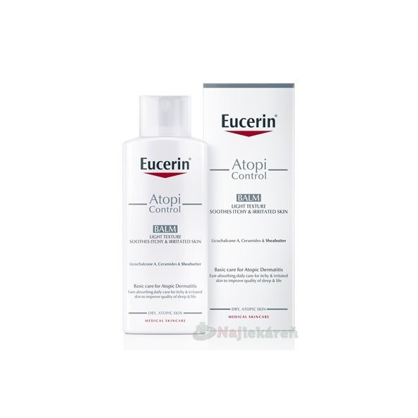 Eucerin AtopiControl Ľahká telová emulzia 250ml