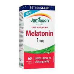 Jamieson Melatonín 1 mg 60 tabliet