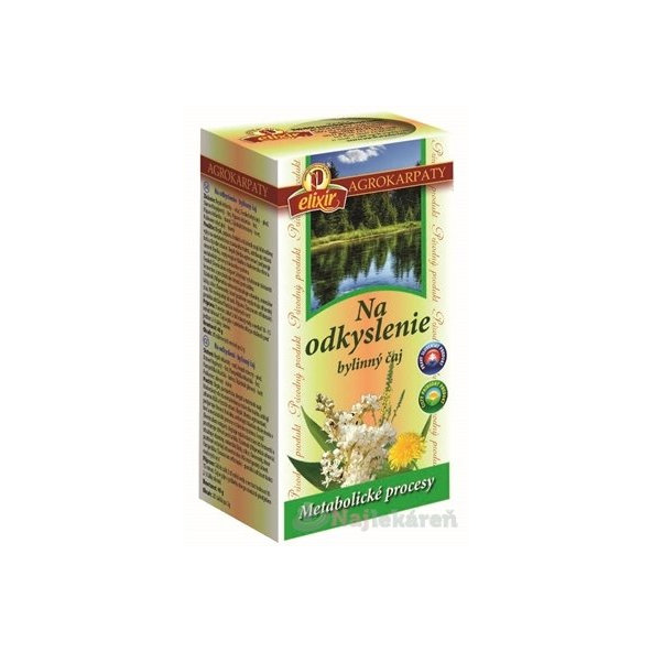 AGROKARPATY bylinný čaj na Odkyslenie 20x2g
