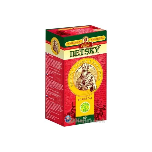 AGROKARPATY CYPRIÁN, DETSKÝ bylinný ČAJ 20x2g