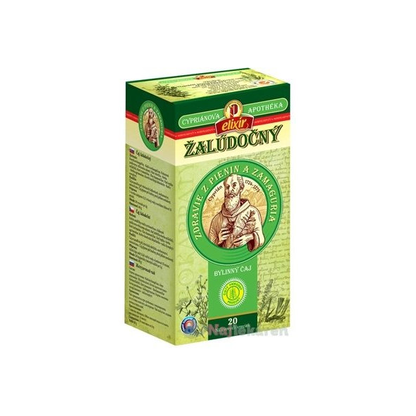 AGROKARPATY CYPRIÁN, ŽALÚDOČNÝ bylinný čaj, 20x2g