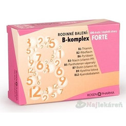 B - Komplex FORTE RODINNÉ balenie - RosenPharma 100 ks