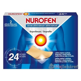 NUROFEN 200 mg liečivá náplasť 1x2 ks