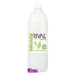 Rival Herbal masáž.emulzia1000ml - na suchú pokožk