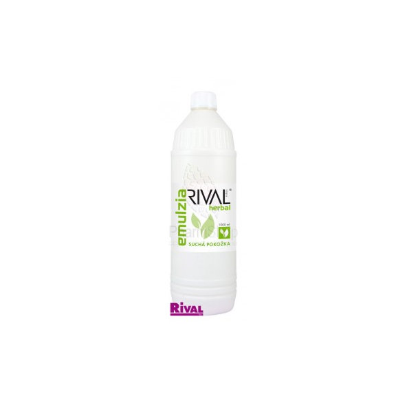Rival Herbal masáž.emulzia1000ml - na suchú pokožk