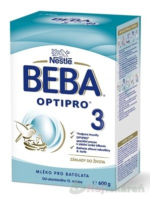 E-shop BEBA OPTIPRO 3 mliečna výživa (od ukonč. 12m) 600g