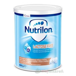 Nutrilon LACTOSE FREE, mliečna výživa v prášku od narodenia, 400g