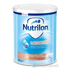 Nutrilon LACTOSE FREE, mliečna výživa v prášku od narodenia, 400g