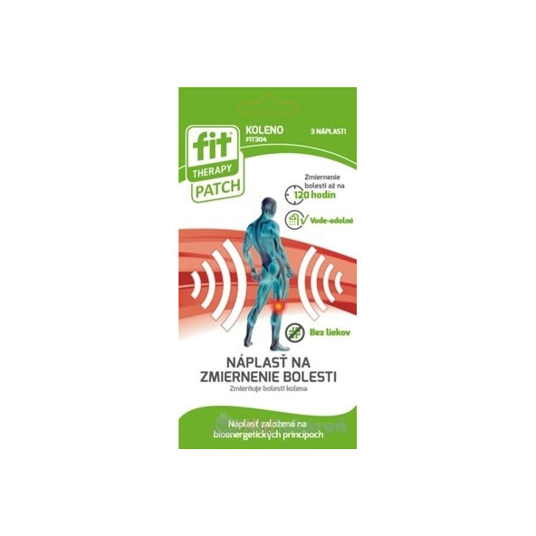 FIT THERAPY Patch KOLENO náplasť 3 ks