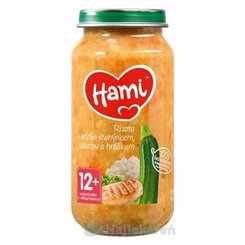 Hami príkrm Rizoto s morčacím stehienkom, cuketou 250g
