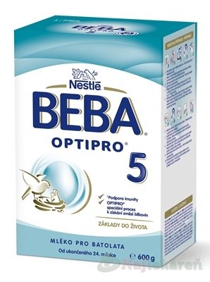 E-shop BEBA OPTIPRO 5 dojčenské mlieko 600g