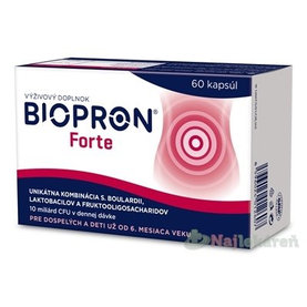 BIOPRON Forte na normálnu rovnováhu črevnej flóry, 60cps