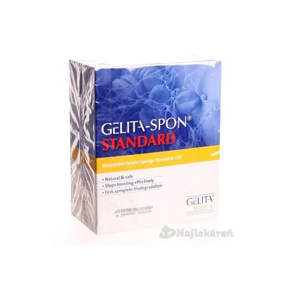GELITA-SPON DENTAL CUBE GS-310 10x10x10mm  50ks