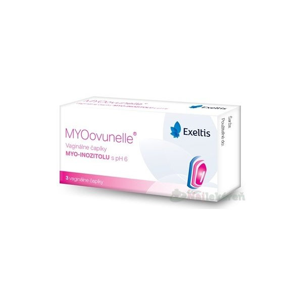 MYOovunelle vaginálne čapíky 1x3 ks