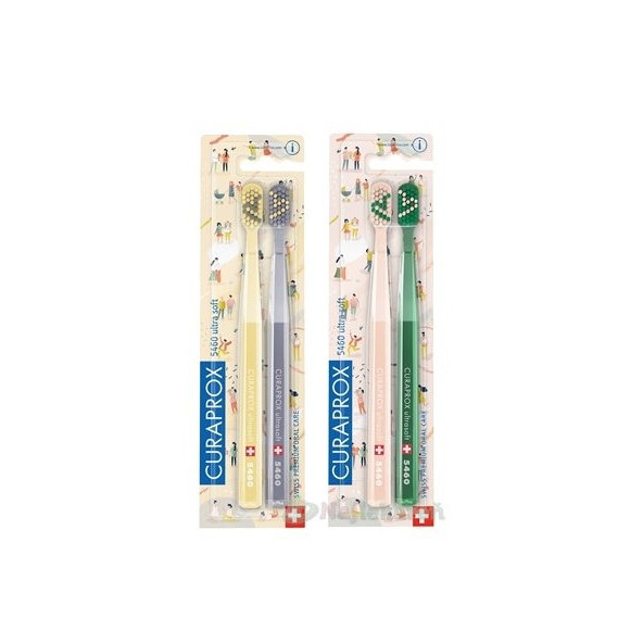 CURAPROX CS 5460 ultrasoft Láskavá Edícia 2ks