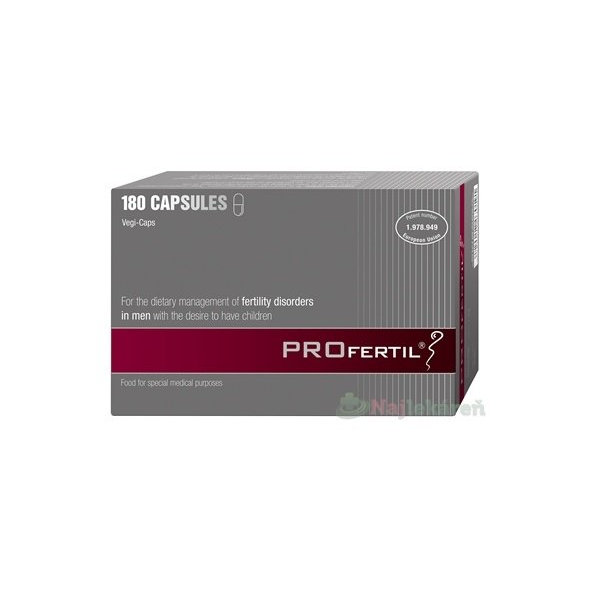 PROFERTIL pre mužov s poruchami plodnosti 180cps
