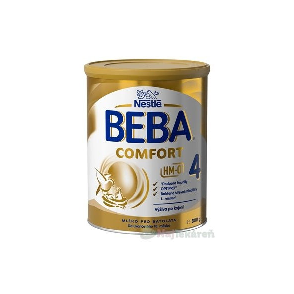 BEBA COMFORT 4 HM-O pokračujúce dojčenské mlieko 800g