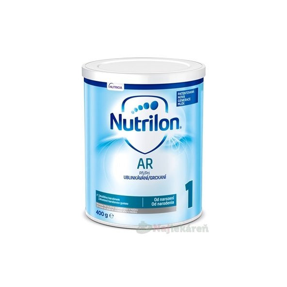 Nutrilon 1 AR, mliečna výživa v prášku od narodenia, 400g