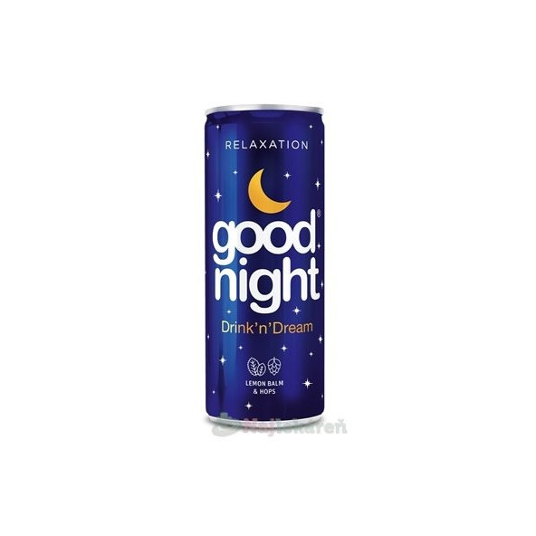 Good night Drink, nealkoholický nápoj s medovkou a chmeľom, 250ml