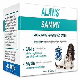 ALAVIS SAMMY na pečeň a regeneráciu pre psy a mačky 30cps