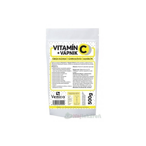 Vemica VITAMÍN C + VÁPNIK