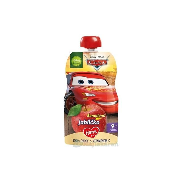 Hami Disney Cars ovocná kapsička Jabĺčko 110g