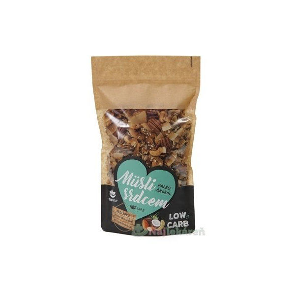 Topnatur Müsli srdcom PALEO & Kokos LOW CARB, 250g