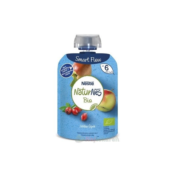 Nestlé NaturNes BIO kapsička jablko-šípky 90g