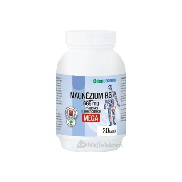 EDENPharma MAGNÉZIUM B6 MEGA