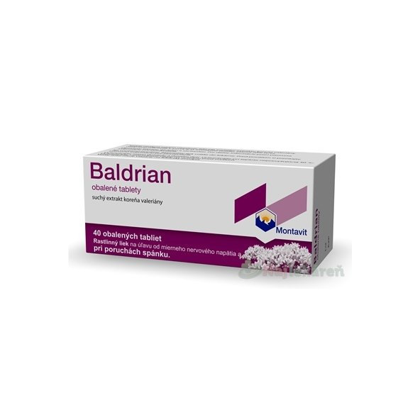 Baldrian, 40 tbl