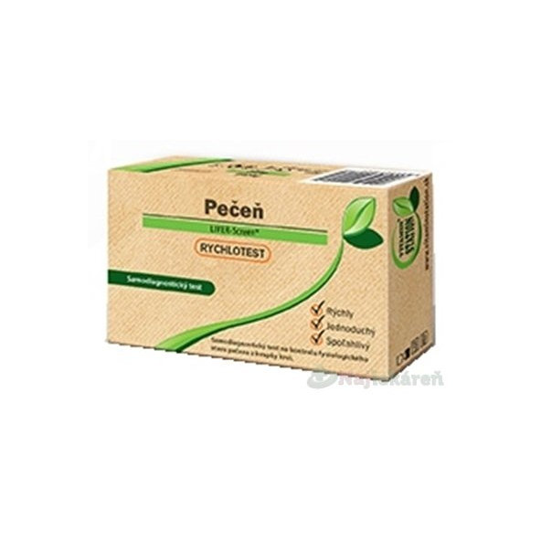 VITAMIN STATION Rýchlotest Pečeň samodiagnostický test z krvi, 1set