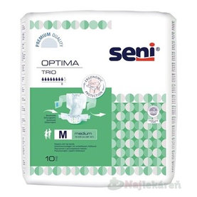 Seni OPTIMA TRIO Medium plienkové nohavičky 10ks