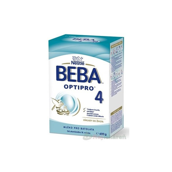 BEBA OPTIPRO 4 mliečna výživa 600 g