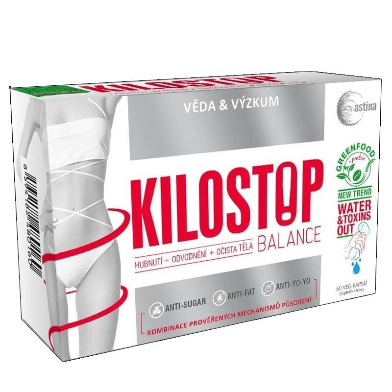 E-shop Astina KILOSTOP BALANCE na chudnutie a detoxikáciu, 60 ks